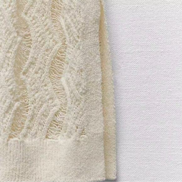 ZARA BLOGGER FAVORITE LONG KNIT TUNIC DRESS - Picture 12 of 14